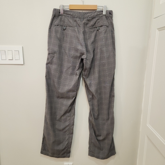 Lululemon Pants 32X33 Gray Plaid Limited Edition Wet Dry Warm Golf Commuter - Picture 2 of 12